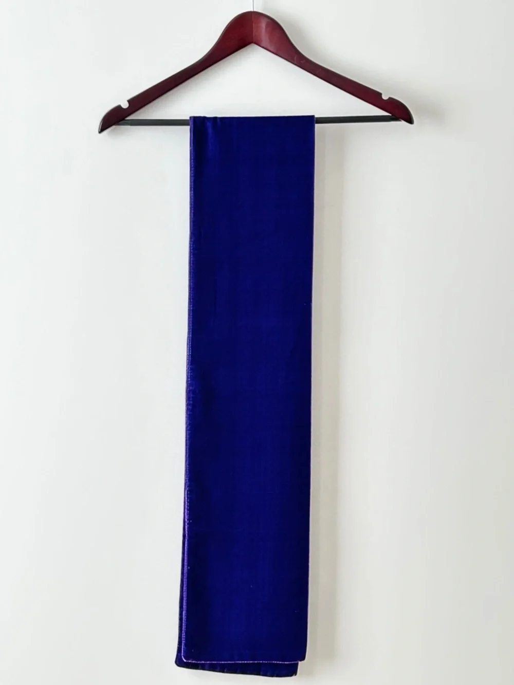 Purple Velvet Scarf